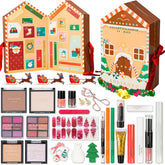 AOLIKOKO Makeup Advent Calendar 24 days box opens with holiday-ready surprises for gifting