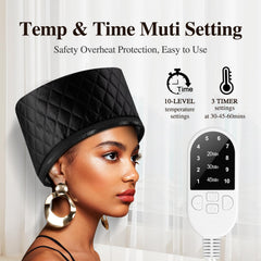Durable plastic lining enhances longevity while containing heat during treatments.