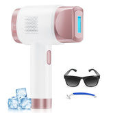 Aopvui laser hair removal device front view for at-home use and smoother skin