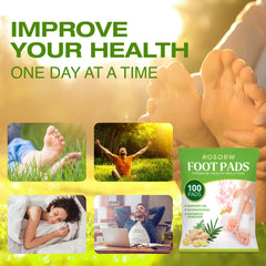 AOSORW wormwood deep-cleansing foot pads highlight natural detox-like benefits for tired feet