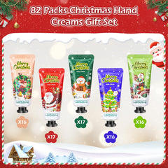 Aottom Christmas snowman pattern hand cream pack showcases non-greasy hydration