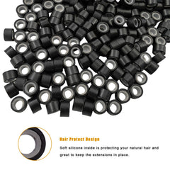 Aouuhe bead color variation includes black to blonde shades