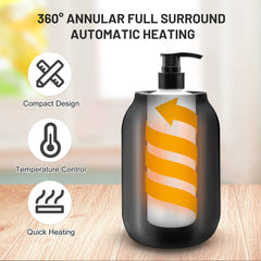 AOWOSA digital control panel displays precise temperature settings for calm warming.