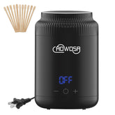AOWOSA Mini Wax Warmer front view showing compact design for on-the-go waxing.