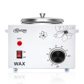 AOWOSA single wax warmer pot melts 14 oz wax for efficient salon sessions.