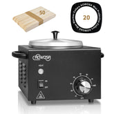 AOWOSA wax warmer front view showing compact professional design for salons.
