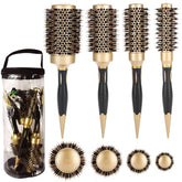 Aozzy hair brush round set shows four size options for versatile blowouts and styling.