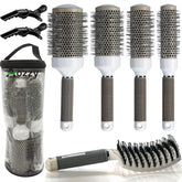 Aozzy round brush 25mm barrel for quick drying and smooth finish