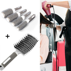 Aozzy round brush 45mm barrel creates root lift and sleek styling