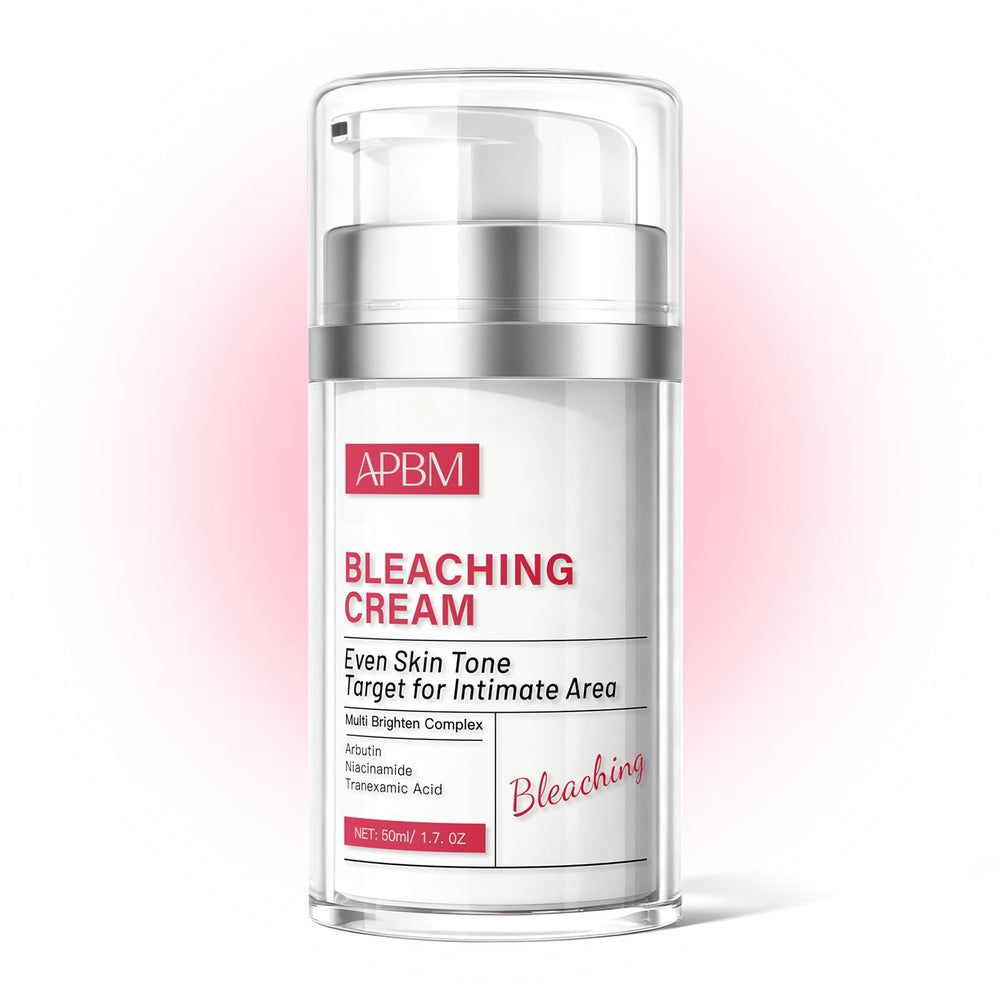 APBM Skin Lightening Cream tube for intimate areas delivers even-toned skin.