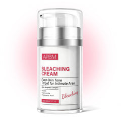 APBM Skin Lightening Cream tube for intimate areas delivers even-toned skin.