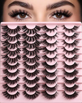 APCYUST Lashes wispy cat-eye strip lash for natural drama, ideal for day-to-night wear.