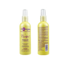 ApHogee Curlific Moisture Rich Leave-In on palm, ready for spray and detangling between washes