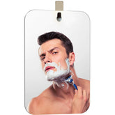APHUIME Deluxe Large Fogless Shower Mirror fog-free under a warm shower for a smooth shave