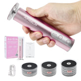 APRELM AprElm rose-pink foot file front view for smoother skin