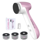 APRELM AprElm E7 foot-callus remover front view highlighting ergonomic grip for easy foot care