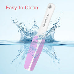 APRELM fine-side glass foot file for gentle polishing.