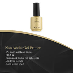 APRÉS Gel-X acid-free primer creates tacky surface for longer-lasting extensions.