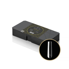APRÉS Gel-X Sculpted Box opens to reveal 210 soft nail tips for quick, salon-quality sets.