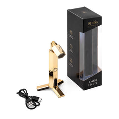 APRÉS Omni Light extendable head for precise flash curing of Gel-X tips.