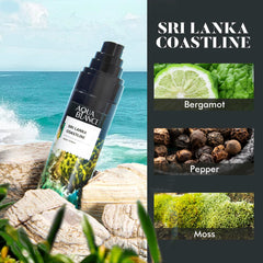 Aqua Blance Sri Lanka coast notes highlighting bergamot and lemon brightness