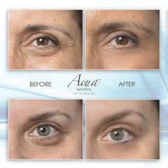 Green tea extract illustration emphasizes Aqua Mineral antioxidant protection