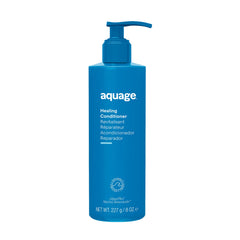 Aquage Healing Conditioner bottle-front shows deep moisture for dry hair.
