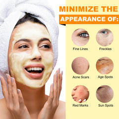 A r b c r n Turmeric Cleanser texture, airy foam that rinses clean without residue.