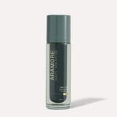 Aramore NAD+ Cell Energizing Treatment bottle closeup showcases premium packaging for revitalized skin.