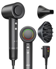 ARAS Hair Dryer high-speed motor for fast, salon-worthy drying