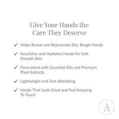 Archipelago Botanicals hand crème texture appears velvety and non-greasy
