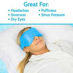 Arctic Flex two 3-inch gel packs for eyes and small facial areas.