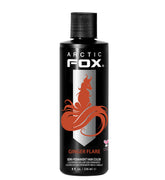 Arctic Fox Ginger Flare bottle pour shows vibrant pigment for bold color at home.