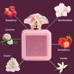 Ard Al Zaafaran Pink Blush outer packaging presents a gift-worthy box.