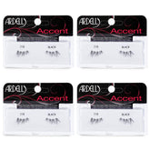Ardell Accent Half Lashes 318 outer corner for a subtle cat-eye and natural look.