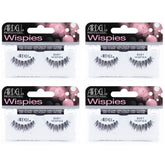Ardell Baby Wispies Black four-pack lashes provide soft daytime fullness for a natural look.