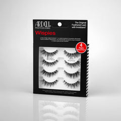 Ardell Demi Wispies application-demo image shows quick, beginner-friendly lash placement.