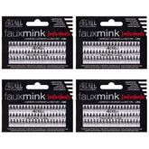 Ardell Faux Mink Individuals Long Black lash clusters pack for a customizable glam look.