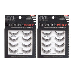 Ardell Faux Mink Wispies close-up of the band showing seamless Invisiband comfort.