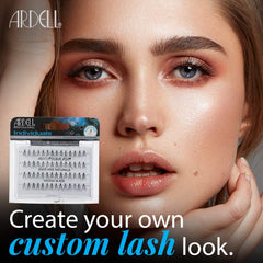 Ardell Invisiband knot-free closeup highlights seamless lash band for comfortable wear