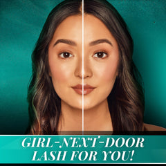 Ardell False Eyelashes 110 center-elongated focus for a subtle eye-lift and balanced look.
