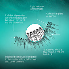 Ardell False Eyelashes 110 reusable design enables multiple uses while saving makeup money.
