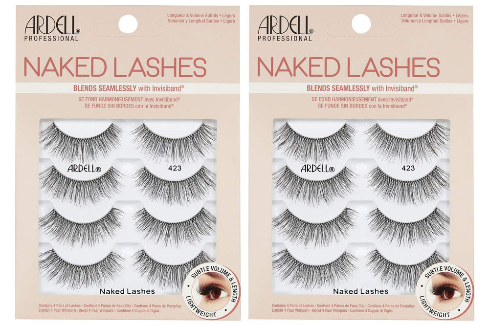 Ardell Naked Lashes 423 strip lashes for natural everyday look