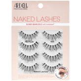 Ardell Naked Lashes 427 close-up highlighting natural texture and subtle volume.