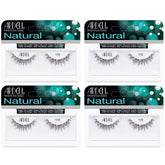 Ardell Natural Lashes 172 closeup with soft fibers for a natural daily look.