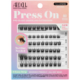 Ardell press-on pre-glued eyelash extension Fauxmink Natural packaging provides quick DIY glam.