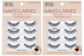 Ardell Strip Lashes Natural Naked Lashes 424 Invisiband close-up for lightweight daily wear.