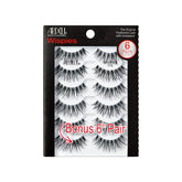 Ardell Wispies 113 closeup shows natural flutter for effortless everyday glam