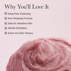 ARENCIA Fresh Rosehip Rice Mochi Cleanser foamy lather indicates gentle cleansing