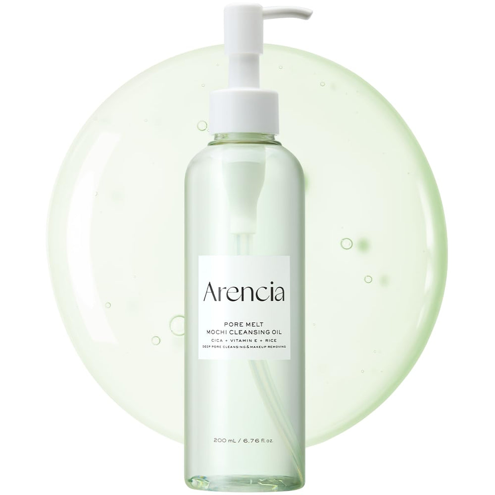 ARENCIA Pore Melt Mochi bottle front for gentle makeup removal